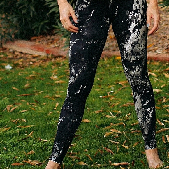 Southwest Legging Company Pants - "White Buffalo Turquoise" Leggings